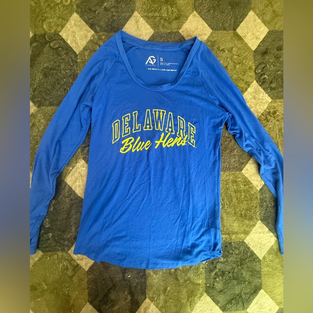 Delaware Blue Hens Alta Gracia Royal Blue Long Sleeve Tee